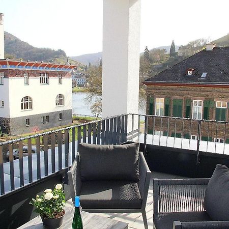 Mosel-Loggia - Luxusapartment -Terrass - Klimaanlage 特拉本特拉巴赫 外观 照片